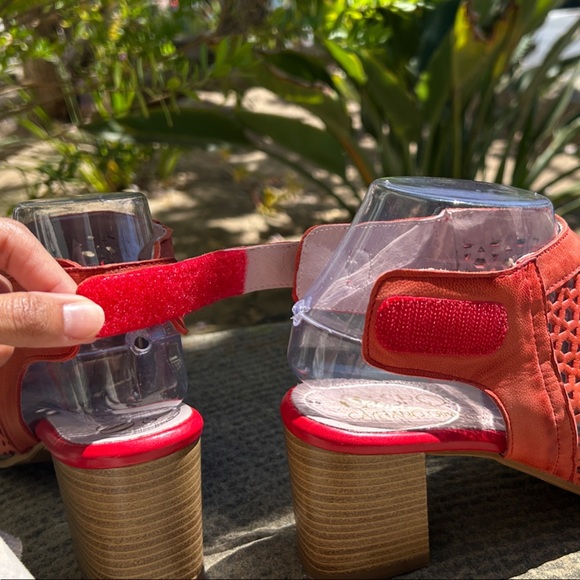 CG Sport by Cayetano Giménez Coral Peep-Toe Sandals – Size 39 (8.5 US) - Picture 8 of 10